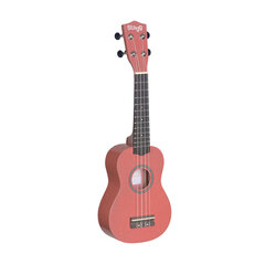 Sopraano ukulele + kotelo Stagg US-NAT hinta ja tiedot | Kitarat | hobbyhall.fi