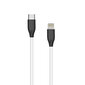 Liightning kaapeli USB Type-C (1 m, valkoinen) hinta ja tiedot | Puhelinkaapelit | hobbyhall.fi