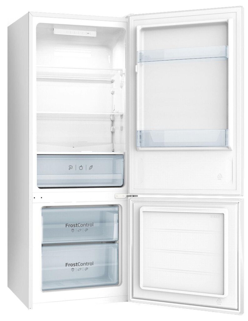 Amica FK 244.4 jääkaappi/pakastin hinta ja tiedot | Jääkaapit | hobbyhall.fi