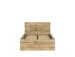 BRW Tetrix B sänky, 120x200cm, ruskea hinta ja tiedot | Sängyt | hobbyhall.fi