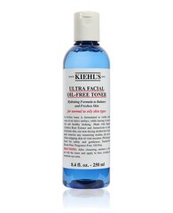 Kasvovesi Kiehl's Ultra Facial Oil Free, 250 ml hinta ja tiedot | Kasvojen puhdistusaineet | hobbyhall.fi