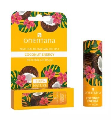 Huulivoide Orientana Coconut Energy, 4,2 g hinta ja tiedot | Huulipunat, huulikiillot ja huulirasvat | hobbyhall.fi