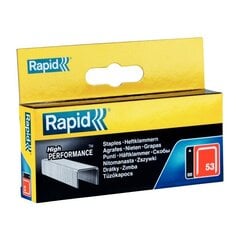 Rapid Niitit 53/8 2500 kpl hinta ja tiedot | Rapid Kodin remontointi | hobbyhall.fi