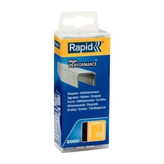 Rapid, Kiinnikkeet muovilaatikossa 13/08 5000 kpl hinta ja tiedot | Rapid Kodin remontointi | hobbyhall.fi