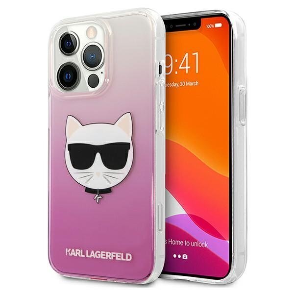 Karl Lagerfeld KLHCP13LCTRP -suojakuori iPhone 13 Pro 6,1" -puhelimelle hinta ja tiedot | Puhelimen kuoret ja kotelot | hobbyhall.fi