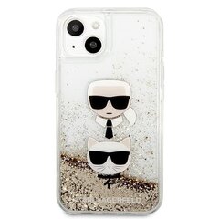 Karl Lagerfeld KLHCP13SKICGLD -suojakuori iPhone 13 mini 5,4" -puhelimelle hinta ja tiedot | Puhelimen kuoret ja kotelot | hobbyhall.fi