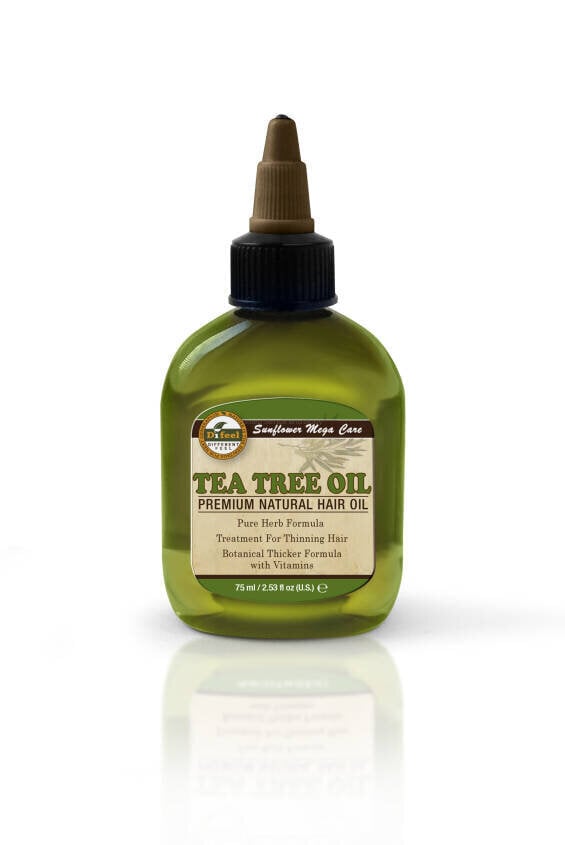 Öljy rasvoittuville hiuksille Difeel 99% Natural Tea Tree 75 ml hinta ja tiedot | Naamiot, öljyt ja seerumit | hobbyhall.fi