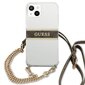 Guess GUHCP13SKC4GBGO, iPhone 13 mini -puhelimeen, läpinäkyvä hinta ja tiedot | Puhelimen kuoret ja kotelot | hobbyhall.fi