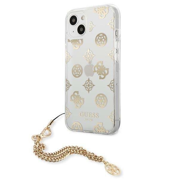 Guess GUHCP13SKSPEGO, sopii iPhone 13 mini, kultainen hinta ja tiedot | Puhelimen kuoret ja kotelot | hobbyhall.fi