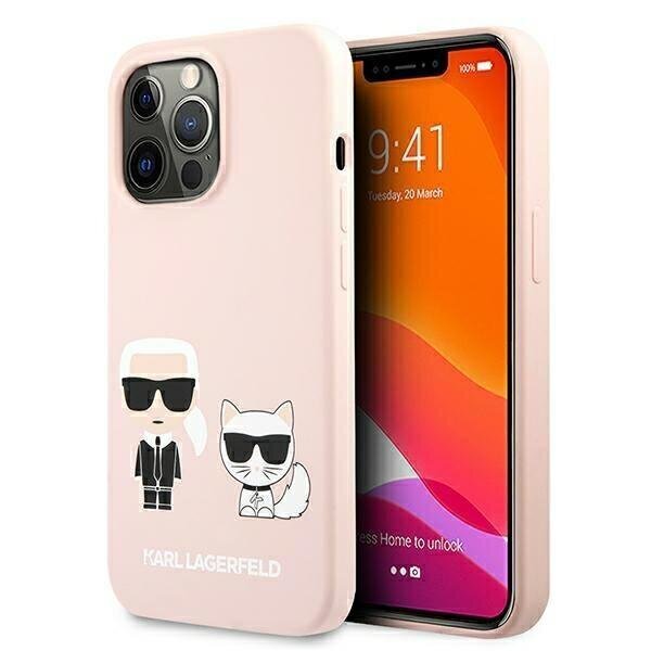 Puhelinkotelo Karl Lagerfeld KLHMP13LSSKCI iPhone 13 Pro / 13 6.1'' hinta ja tiedot | Puhelimen kuoret ja kotelot | hobbyhall.fi