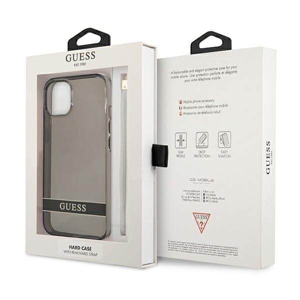 Guess GUHCP13SHTSGSK, sopii iPhone 13 minille, musta hinta ja tiedot | Puhelimen kuoret ja kotelot | hobbyhall.fi