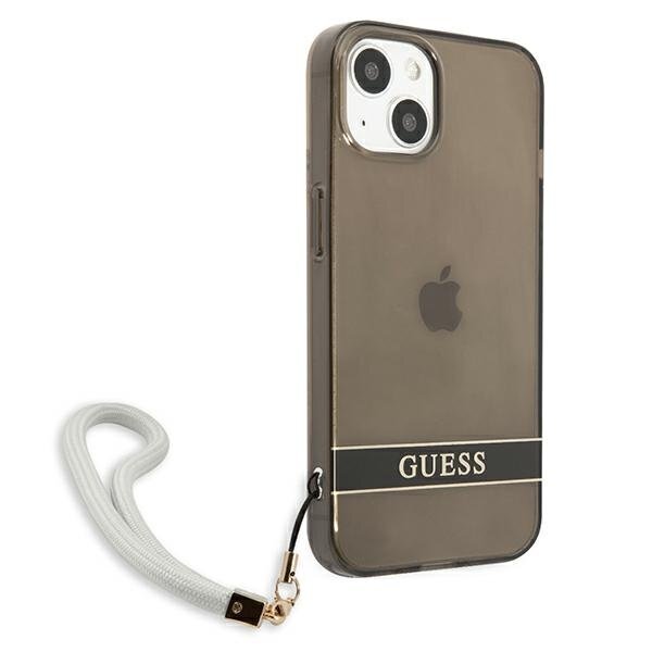 Guess GUHCP13SHTSGSK, sopii iPhone 13 minille, musta hinta ja tiedot | Puhelimen kuoret ja kotelot | hobbyhall.fi