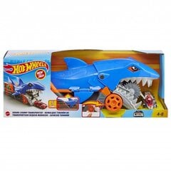 Mattel Hot WheelsCity: Shark Chomp Transporter -leikkisetti (GVG36) hinta ja tiedot | Hot Wheels Lapset | hobbyhall.fi