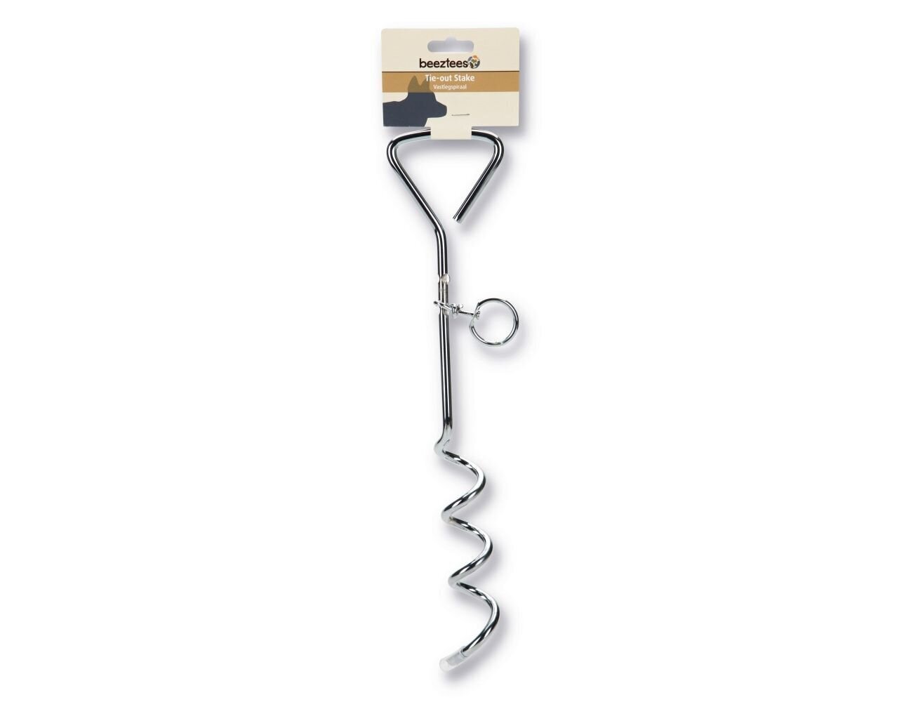 BEEZTEES VAI TROSSILE TIE-OUT STAKE 41 X 8 CM hinta ja tiedot | Koiran talutushihnat | hobbyhall.fi