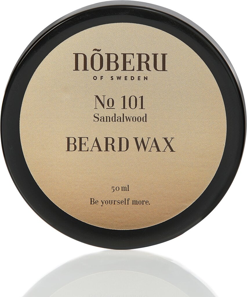 No 101 Beard Wax Sandalwood, partavaha 50 ml hinta ja tiedot | Parranajo ja karvanpoisto | hobbyhall.fi