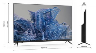 Kivi 32" HD Android TV Black 32H750NB hinta ja tiedot | Televisiot | hobbyhall.fi