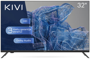 Kivi 32" HD LED 32H550NB hinta ja tiedot | Televisiot | hobbyhall.fi