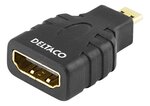 Deltaco-sovitin HDMI - micro HDMI, 4K UHD 30Hz