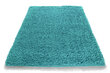 Shaggy Turquoise -matto, 60 x 100 cm, turkoosi hinta ja tiedot | Isot matot | hobbyhall.fi