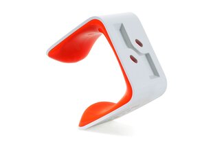 Hornit Clug Plus -pyöräteline, valkoinen/oranssi hinta ja tiedot | Pyöränkuljetustelineet | hobbyhall.fi