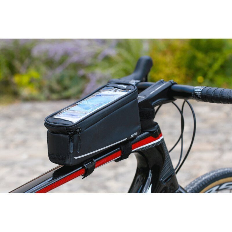 Polkupyörän runkolaukku Zefal Console Pack T2, 1,2 litraa, musta hinta ja tiedot | Polkupyörälaukut ja puhelinpidikkeet | hobbyhall.fi