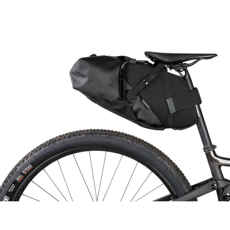 Polkupyörän istuinlaukku Topeak BackLoader X, 15 litraa, musta hinta ja tiedot | Polkupyörälaukut ja puhelinpidikkeet | hobbyhall.fi