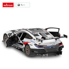 Radio-ohjattava taitettava malliauto Rastar 1:18 BMW M8 GTE, 97200 hinta ja tiedot | Poikien lelut | hobbyhall.fi