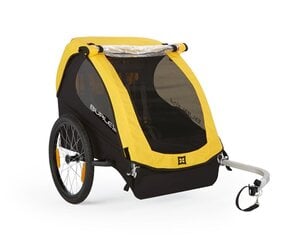 Burley Bee lasten pyörävaunu, keltainen hinta ja tiedot | Burley Pyörät, potkulaudat, rullaluistimet ja skeittilaudat | hobbyhall.fi