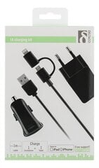 Deltaco USB-ACDC, Lightning, 1A hinta ja tiedot | Puhelimen laturit | hobbyhall.fi