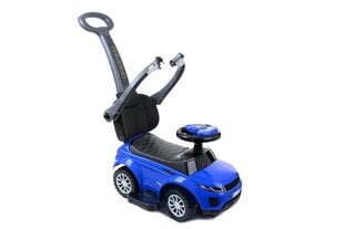 Lasten auto, joissa on kahva, sininen, 3in1 hinta ja tiedot | Vauvan lelut | hobbyhall.fi