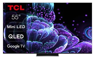 TCL C83 Series 55C835 4K Mini LED QLED Google TV hinta ja tiedot | Televisiot | hobbyhall.fi