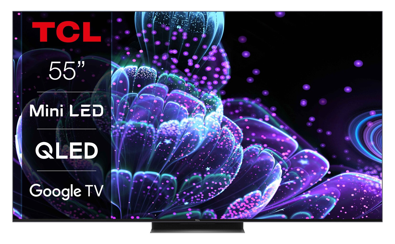 TCL C83 Series 55C835 4K Mini LED QLED Google TV hinta ja tiedot | Televisiot | hobbyhall.fi