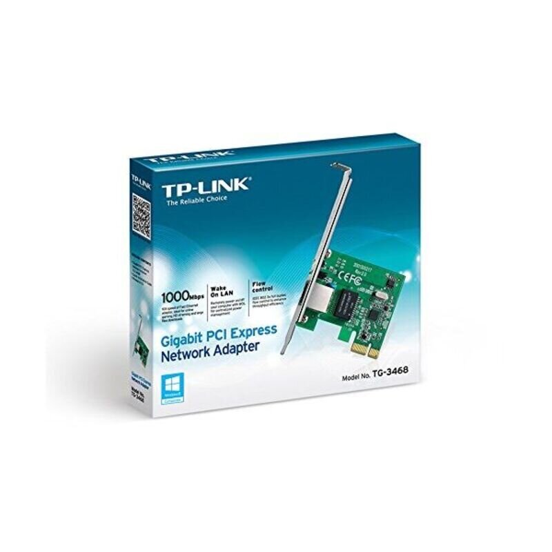 Verkkokortti TPLink TG-3468 PCIe hinta ja tiedot | Ohjain- ja laajennuskortit | hobbyhall.fi