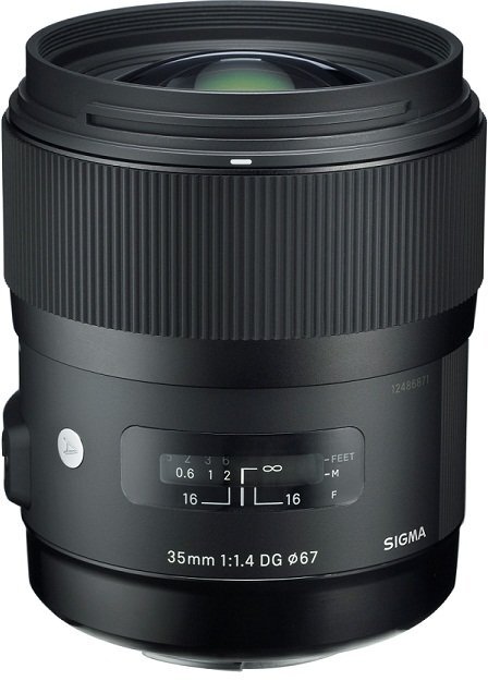 Sigma 35mm f/1.4 DG HSM Art -objektiivi Canonille hinta ja tiedot | Objektiivit | hobbyhall.fi