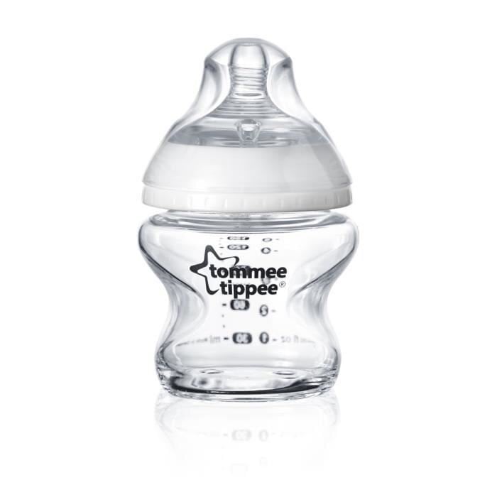 TOMMEE TIPPEE lasinen tuttipullo CTN 150ml 0m + 42243775 hinta ja tiedot | Tuttipullot ja tarvikkeet | hobbyhall.fi