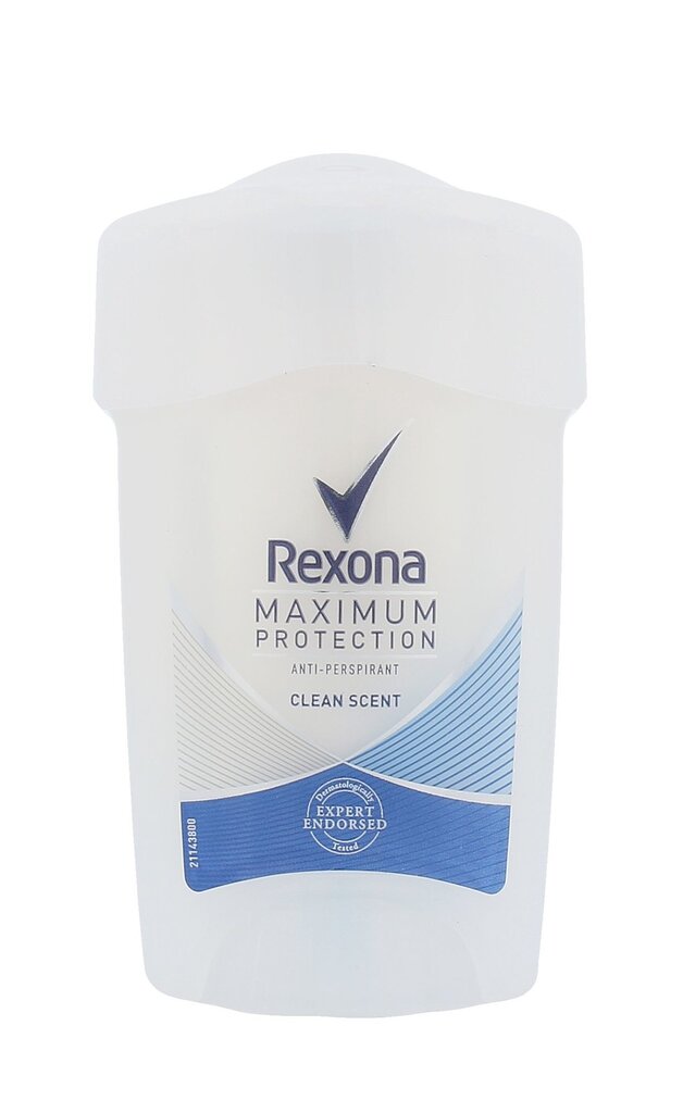 Puikkodeodorantti Rexona Maximum Protection Clean Scent Antiperspirant, 45 ml hinta ja tiedot | Deodorantit | hobbyhall.fi
