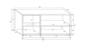 TV-taso Global I, tammi hinta ja tiedot | TV-tasot | hobbyhall.fi