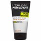 Musta hiili kasvojen kuorintavoide miehille L'Oreal Paris Men Expert Pure Charcoal 100 ml hinta ja tiedot | Kasvojen puhdistusaineet | hobbyhall.fi