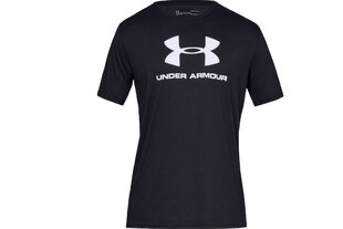 Miesten urheilupaita Under Armour sportstyle logo t-paita, musta hinta ja tiedot | Miesten urheiluvaatteet | hobbyhall.fi