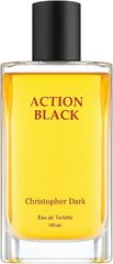 Christopher Dark Action Black EDT hajuvesi miehille, 100 ml hinta ja tiedot | Miesten hajuvedet | hobbyhall.fi