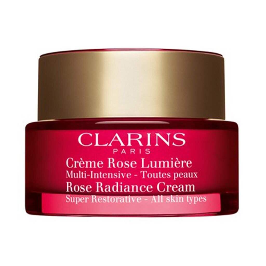 Clarins Rose Radiance, Uudistava kasvovoide, 50 ml hinta ja tiedot | Kasvovoiteet | hobbyhall.fi