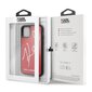 Puhelinkotelo Karl Lagerfeld KLHCN58DLKSRE iPhone 11 Pro red hard case Signature Glitter hinta ja tiedot | Puhelimen kuoret ja kotelot | hobbyhall.fi