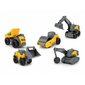 Rakennuskoneiden sarja Simba Dickie Toys Construction Volvo Micro Workers 5 kpl hinta ja tiedot | Poikien lelut | hobbyhall.fi