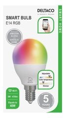 LED-lamppu Deltaco E14 E14 5W 470lm hinta ja tiedot | Deltaco Kodin remontointi | hobbyhall.fi