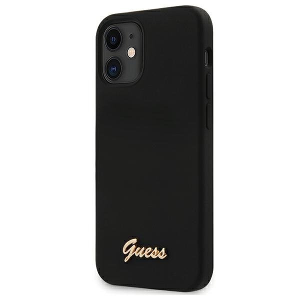 Guess GUHCP12SLSLMGBK Apple iPhone 12 mini 5.4", musta hinta ja tiedot | Puhelimen kuoret ja kotelot | hobbyhall.fi