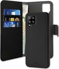 Puro-suojakuori Samsung Galaxy A42 5G -puhelimelle, musta hinta ja tiedot | Puhelimen kuoret ja kotelot | hobbyhall.fi