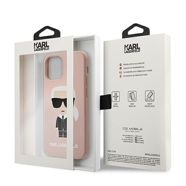 Karl Lagerfeld KLHCP12SSLFKPI iPhone 12 mini 5,4" hinta ja tiedot | Puhelimen kuoret ja kotelot | hobbyhall.fi