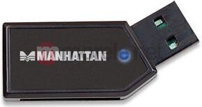 Muistikortinlukija Manhattan 24-in-1, SD/MicroSD /MMC USB 2.0 hinta ja tiedot | Adapterit | hobbyhall.fi