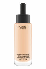 Meikkivoide MAC Studio Waterweight Spf 30 Foundation NC20, 30 ml hinta ja tiedot | Meikkivoiteet ja puuterit | hobbyhall.fi