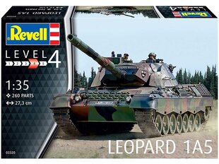 Rakennussetti Revell panssarivaunu, Leopard 1A5, 1/35, 03320 hinta ja tiedot | LEGOT ja rakennuslelut | hobbyhall.fi